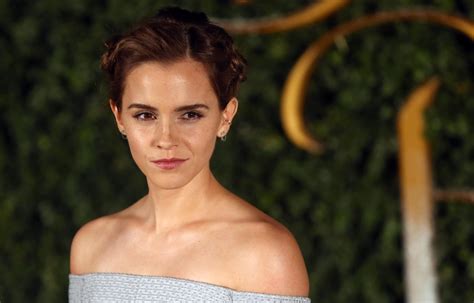 naked pics of emma watson|Harry Potter star Emma Watson poses nude for the environment